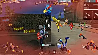 20 Kill 💪M4A1+MP40 99%Headshort Rate 📲| Solo Vs Squad Full Gameplay |Infinix 20 Por🖥 Free Fire🎮