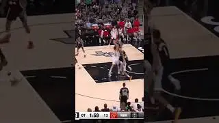 Dunk in the basketball