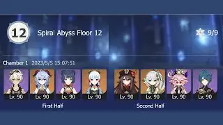 Spiral Abyss 3.6 Floor 12 36* (artifacts in description)