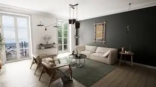 Scandinavian Interior Design | Unreal Engine 5 | Interactive Walkthrough