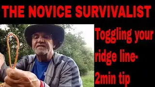 NS 2CG 2 MINUTE TIP   Using a toggle on your ridge line