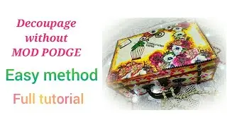 See What Happens When Metal Meets Decoupage - You Won't Believe It!