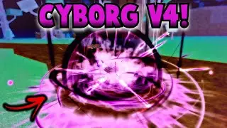 Cyborg Race V4 Awakening Is AWESOME !! - Blox fruits