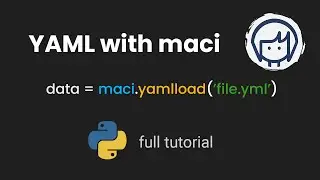 Using YAML in maci | Python