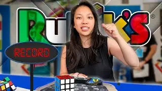 J'EXPLOSE mes RECORDS de RUBIK'S CUBE en Italie !