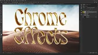 Luxury Chrome Text and Logo Style [PSD]