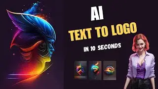3D LOGO Design from Text for FREE !