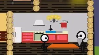 Приключения человечка #2 : другой мир. Мультфильм