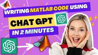 Writing MATLAB Code using ChatGPT |MATLAB Code Using ChatGPT| Chatgpt tutorial| MATLAB CHATGBT|