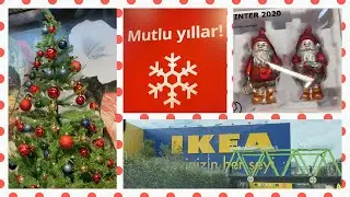 İKEA YILBAŞI ALIŞVERİŞİ ! | YILBAŞI AĞACIMIZI SÜSLEDİK ! | 🎄☃️