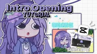 : ̗̀➛ intro opening tutorial on capcut !😳✨ ||  capcut tutorial || gacha tutorial