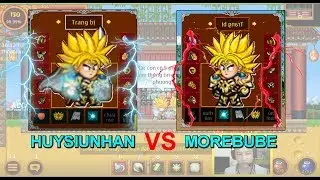 ►Ninja School Online | Trận Lôi Đài Siêu Kinh Điển Giữa HUYSIUNHAN vs MOREBUBE
