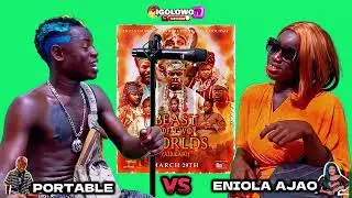 PORTABLE & ENIOLA AJAO FULL CONVERSATION ON BOBRISKY AWARD #portable #bobrisky
