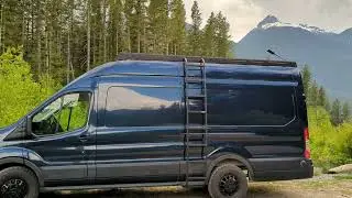 Motorized Antenna Tilt on Campervan Roof Rack | weBoost fold up/down