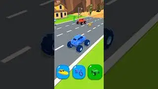 SHAPE SHIFTING 🚜✈️🏃🚗🛸  Gameplay Walkthrough iOS Android Compilation Part 7-13