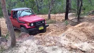 Turbo bj73 Landcruiser at Wheeny Creek