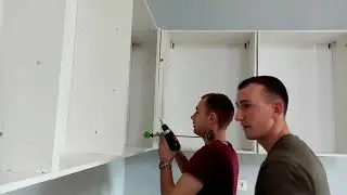 🔧Как СОБРАТЬ КУХНЮ своими руками. МОНТАЖ КУХНИ  по инструкции