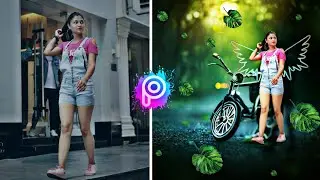 PicsArt Background Change Editing 🔥🔥🔥 | PicsArt New Concept Editing | PicsArt Editing For Girl