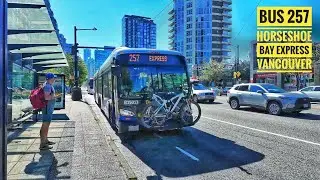 Vancouver Ride 🇨🇦 - Bus 257 Horseshoe Bay Express