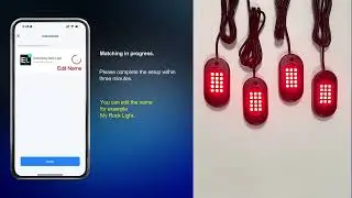 How to Pairing With APP - YiLaie Rock Lights for Trucks