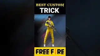 Best Custom Trick😱best character skill for custom ❤️