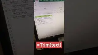How to Use Trim Formula😲 