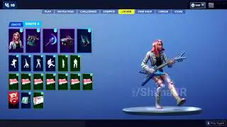 Fortnite "Guitar Walk" Emote! (Season 9 Leak)