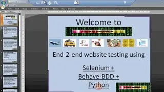 Python BDD Selenium Behave Framework 1