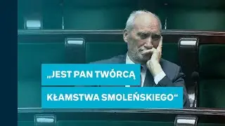 Tomczyk do Macierewicza: Jak was złapią za rękę, to mówicie 
