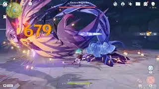 "Do you want Klee?" solo gameplay vs Electro Regisvine