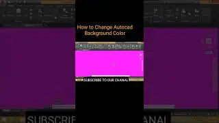 How to change autocad background color| cad tutorials by yasir