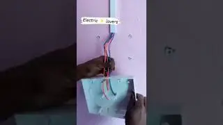 Electricity board Mount #electric #electrical #electricity #electrician #shorts #youtubeshorts