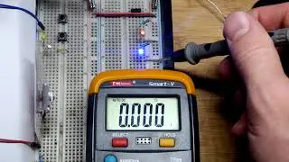 Auto Ranging Multimeter Practice LED 1k Ohm 5V Supply Circuits Voltage Current Resistance