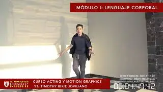 Curso Acting y Motion graphics   lenguaje corporal