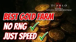 Best Gold Farm in Diablo 4 Season 11, No RNG, Just SPEED!