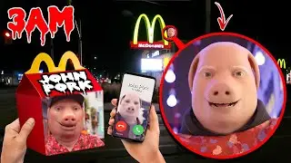 DO NOT ORDER JOHN PORK HAPPY MEAL FROM MCDONALDS AT 3AM!! *JOHN PORK CAUGHT IN REAL LIFE* (CREEPY)