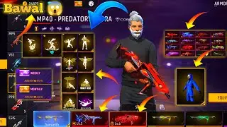 Free Fire White choti Bundle Video Collection 😱 14 Evo Available | Black T-shirt Video Collection