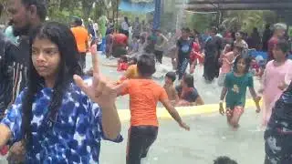 Wave pool at amusement park paravasa ulagam salem one day trip enjoyment 