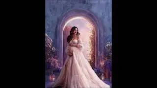 Enchanted Purple Arch Digital Portrait Backdrop Overlay Photoshop Background