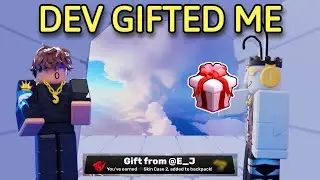 Met THE Roblox Rivals DEV (Gifted Me ???)