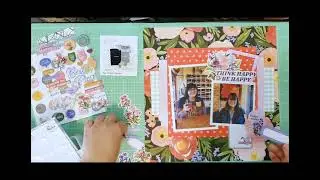 #30dscbl15 Day 13 Process Video | "Think Happy Be Happy" | Carta Bella Oh Happy Day Collection