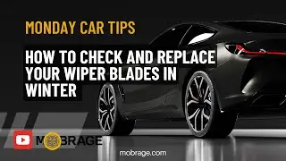 HOW TO CHECK AND REPLACE YOUR WIPER BLADES IN WINTER | MONDAY CAR TIPS