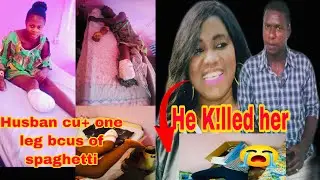 Husband Cu+ Her One Leg Bcus of Spaghetti/ Central African Girl k!lled in Cameroon by her boyfriend