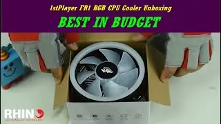 1stPlayer FR1 RGB CPU Cooler Unboxing | Best in Budget