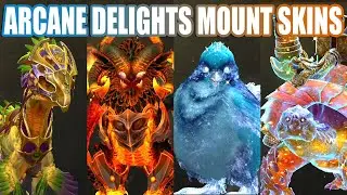 New Mount Skins Reaction (Arcane Delights) ● Guild Wars 2
