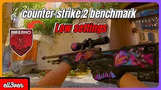 Counter strike 2 (Low settings) Xeon E5 2620 v3 + rx 550 2gb POWERCOLOR
