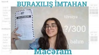 9 Sinif Buraxılış İmtahanım/şanssızlıqlar,tövsiyələr,balımm və nələrr nələrr✨️.Yagut Rzaeva