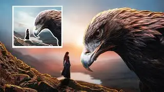 Eagle Photoshop Manipulation Tutorial With Free Stock Link