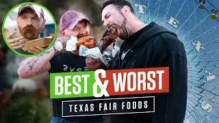 Ranking the TOP 5 FOODS at the Texas State Fair
