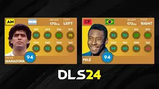 Legends In Dream League Soccer 2024! 😱🌟